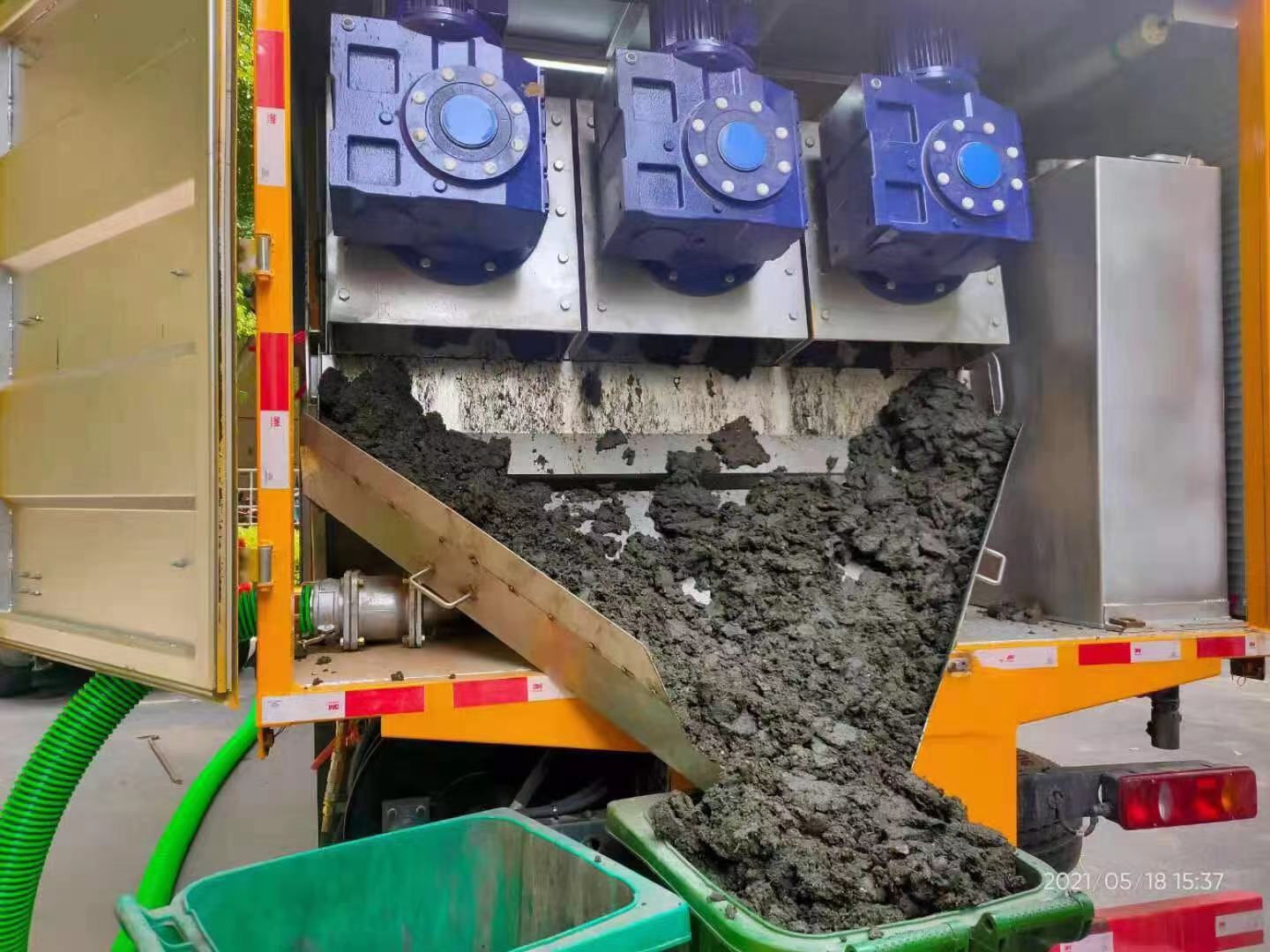 沙湾化粪池清掏城市维护站-泥浆净化干湿分离处理